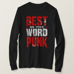 Punk Perfektion: Das höchste Design schwarz schrei T-Shirt