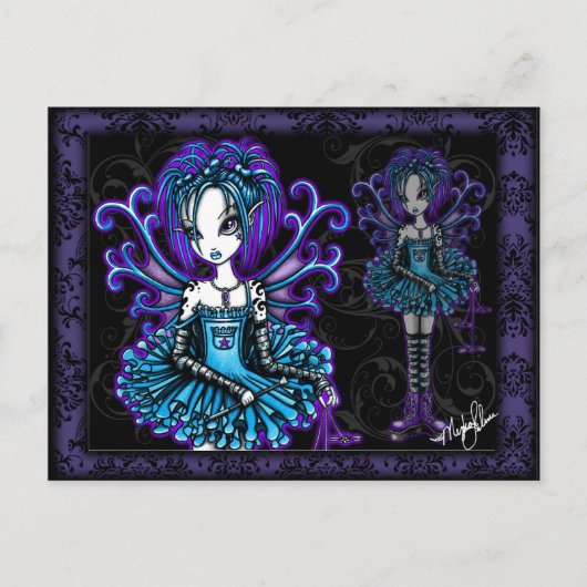 Punk Piper Dragonfly Postkarte (Vorderseite)