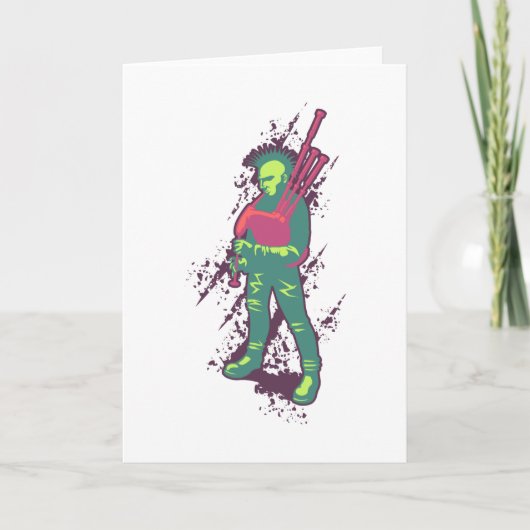 Punk Piper Karte (Vorderseite)