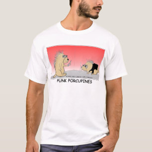 Punk Porcupines Funny Giants T-Shirts & Sammlerstü