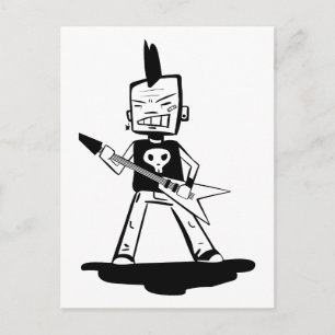 Punk Postkarte