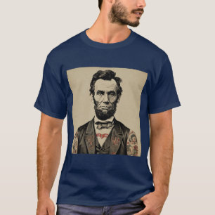Punk Präsident Abe Lincoln T-Shirt