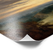 Punk Princess in Leather Jacket Fotodruck (Ecke)