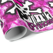 Punk Princess Wrapping Paper Geschenkpapier (Rolleneckpunkt)