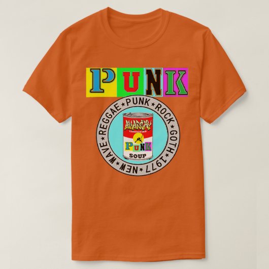 Punk Punk Soup T-Shirt (Design vorne)