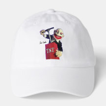 punk puppet with TNT plunger