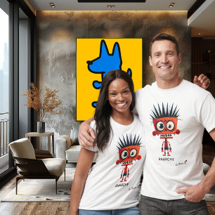 Punk-Rebell   ANARCHIE - Von Design   Einzigartig  T-Shirt