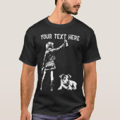 Punk Rock 2 Custom Quote 90s Street Art Graffiti T-Shirt (Vorderseite)