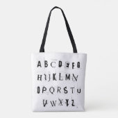 Punk Rock ABCs Tasche (Rückseite)
