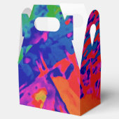Punk Rock Abstract Design Geschenkschachtel (Geöffnet)