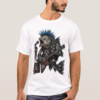 Punk Rock Anglerfisch T-Shirt