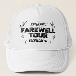 Punk Rock Bachelorette Weekend Bridend Trucker Hat Truckerkappe