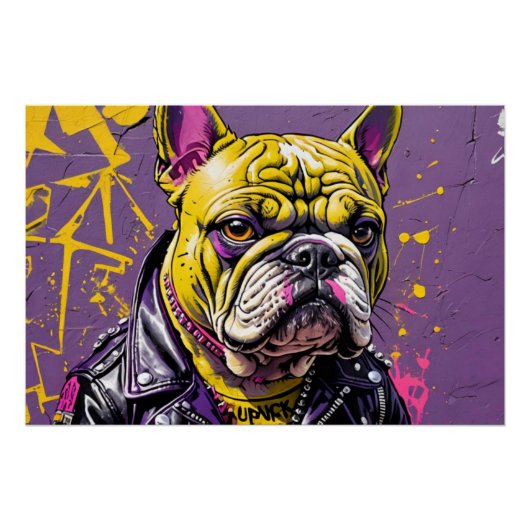 PUNK ROCK-BULLDOG 10 POSTER (Vorderseite)