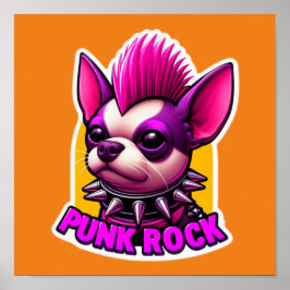 PUNK ROCK CHIHUAHUA 3 POSTER