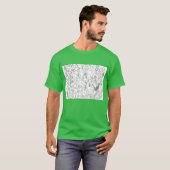 Punk Rock Design #16 Biology on Spring Green T-Shirt (Vorne ganz)