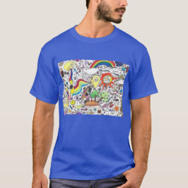 Punk Rock Doodle #5 Happy Sunshine T-Shirt