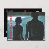 Punk Rock Emo punk Save the Date Postkarte (Vorne/Hinten)