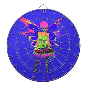 Punk Rock Fairy Dartscheibe