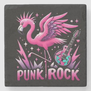 Punk Rock, Flamingo Rock Steinuntersetzer