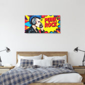 PUNK ROCK FOREVER-4 LEINWANDDRUCK (Insitu (Schlafzimmer))