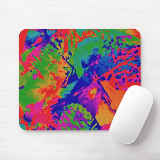Punk Rock Fun Design Mousepad (Mit Mouse)