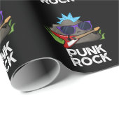 Punk Rock Funny Music Pub Dark BG Geschenkpapier (Rolleneckpunkt)