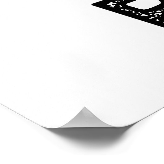 Punk Rock Funny Music Pub Poster (Ecke)