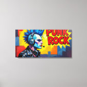 PUNK ROCK FÜR IMMER-2 LEINWANDDRUCK (Vorderseite)