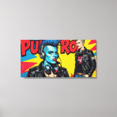 PUNK ROCK FÜR IMMER-3 LEINWANDDRUCK (Vorderseite)