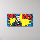 PUNK ROCK FÜR IMMER-5 LEINWANDDRUCK (Vorderseite)