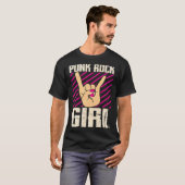 Punk Rock Girl  2 T-Shirt (Vorne ganz)