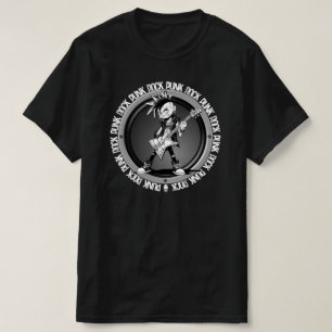 Punk Rock Gitarrist Kunst Musiker Cool Klassiker  T-Shirt