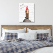 Punk Rock Goose Leinwanddruck (Insitu (Schlafzimmer))