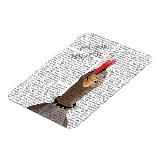 Punk Rock Goose Magnet (Linke Seite)