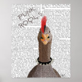 Punk Rock Goose Poster (Vorne)
