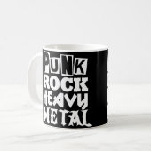 Punk Rock Heavy Metal Tasse (Vorderseite Links)