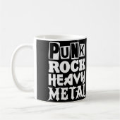 Punk Rock Heavy Metal Tasse (Links)