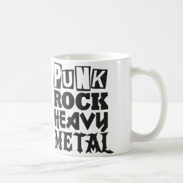 Punk Rock Heavy Metal Tasse