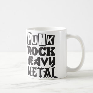 Punk Rock Heavy Metal Tasse