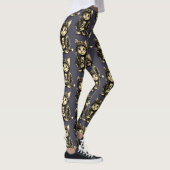 Punk Rock Kitten Niedlich Cat Design Leggings (Rechts)