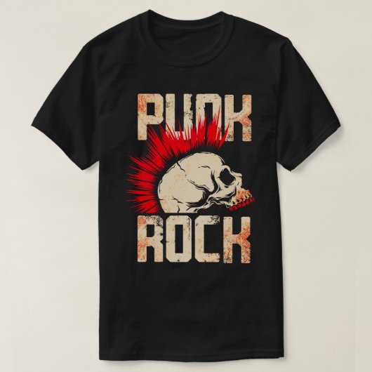 Punk Rock Music 8 T-Shirt (Design vorne)