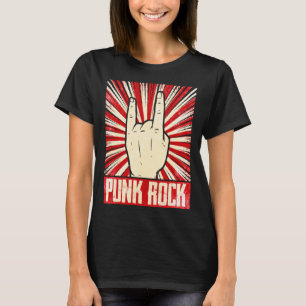 Punk Rock Music Retro Punkrock 6 T-Shirt