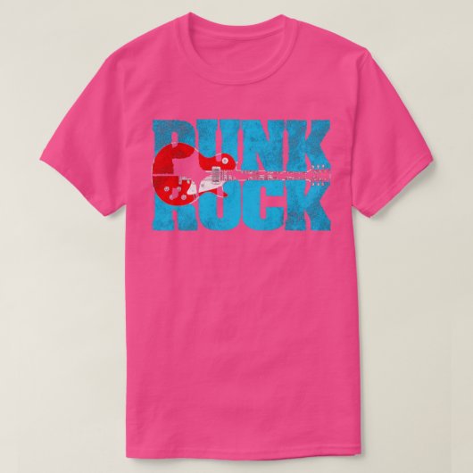 Punk Rock Music T-Shirt (Design vorne)