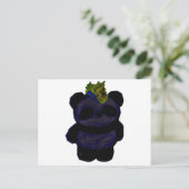 Punk Rock Panda 2 Postkarte (Stehend Vorderseite)