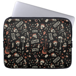 Punk Rock Pattern - Bold & Rebellious Laptopschutzhülle