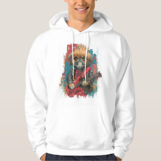 Punk Rock Pekingese ï¿½ Rebel Dog Hoodie