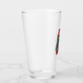 Punk Rock Pekingese � Rebellenhund Glas (Rechts)
