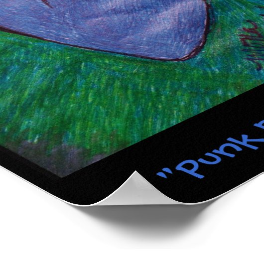 "Punk Rock" Poster (Ecke)