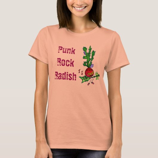 Punk Rock Radish, Burnout T-Shirt (Vorderseite)
