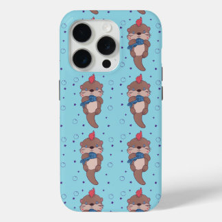 Punk Rock Seeotter mit Fisch | Lustige Tierkunst Case-Mate iPhone Hülle